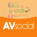 avsocial social media icon graphics