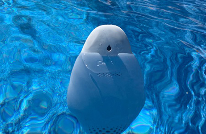 pHin device in pool