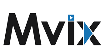 Mvix White Logo