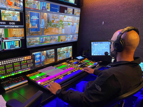 Custom Media Solutions pivots to live streaming with FOR-A HVS-2000 video switcher