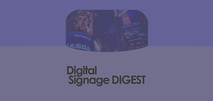 digital signage digest city graphic