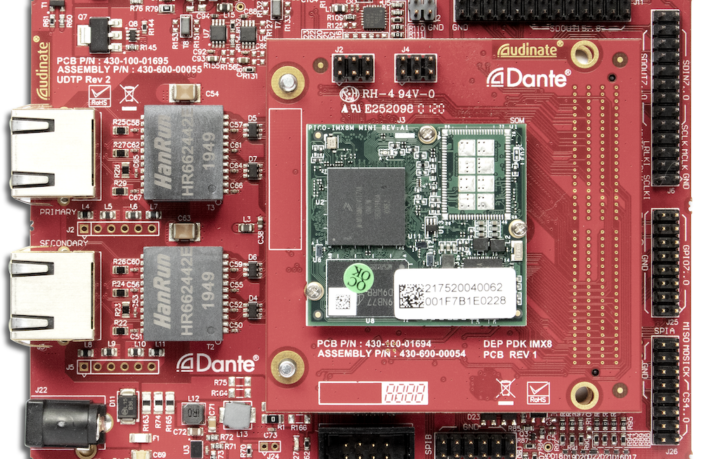 Audinate announces reference design for Dante Embedded Platform