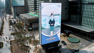 LG’S LEDSignage project turns heads in Gangnam District of Seoul