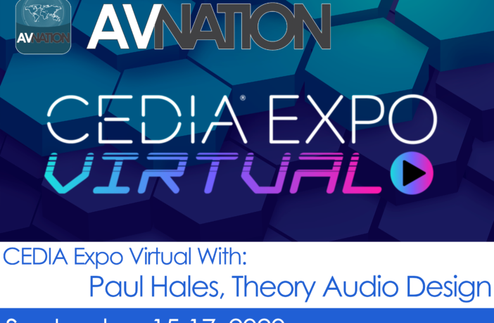 CEDIA Expo 2020 Theory Audio Design