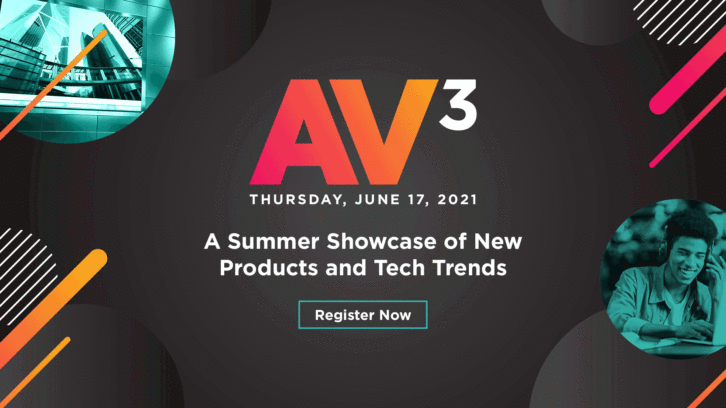 AV3 summer showcase 2021 banner