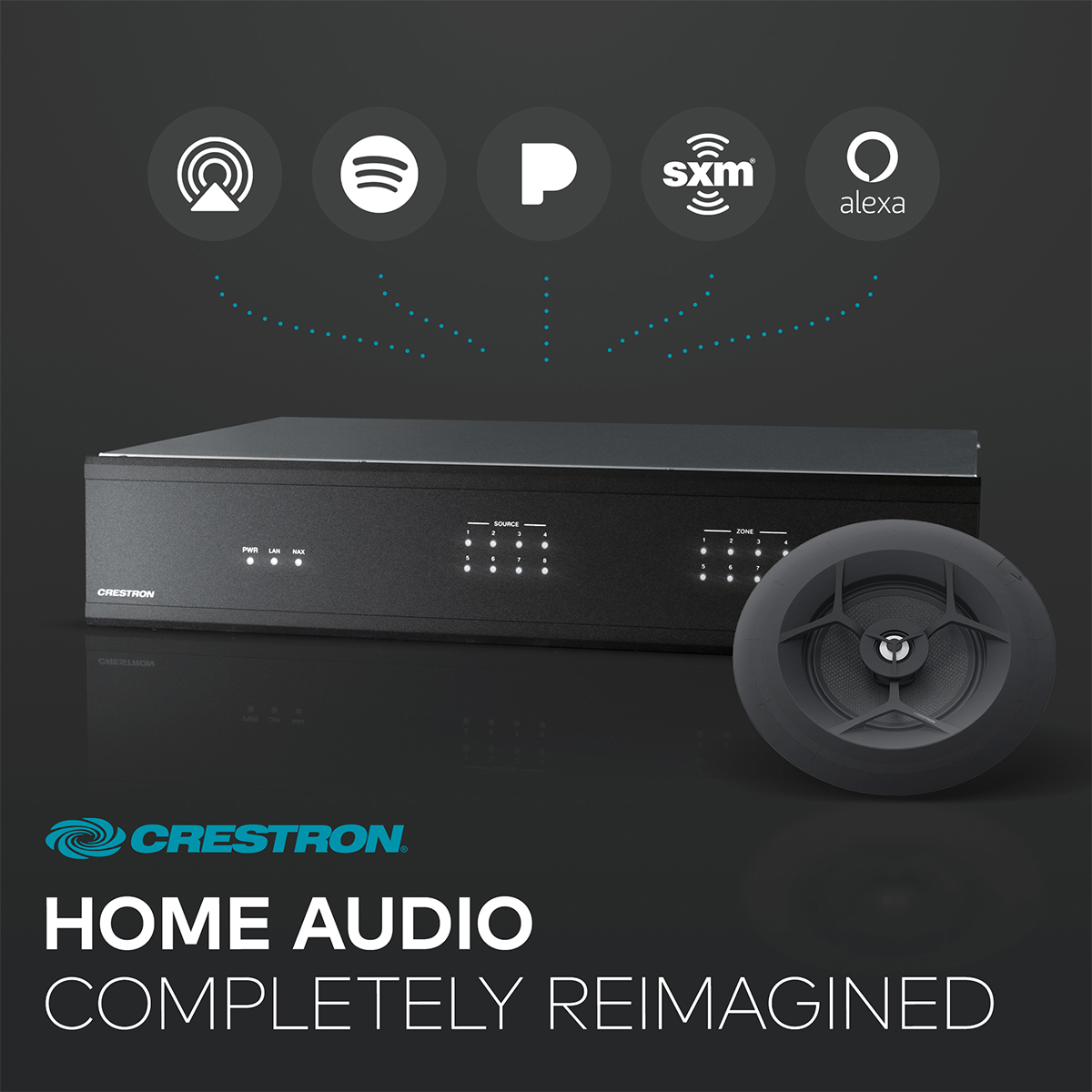 Crestron DM NAX™ Amplifier Now Shipping and Available - AVNation TV