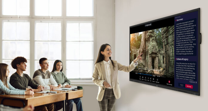 Class at high school!