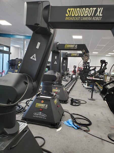 Studiobot XL robotic camera - Image credit: MRMC