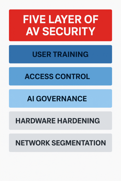 AI and AV Security Levels