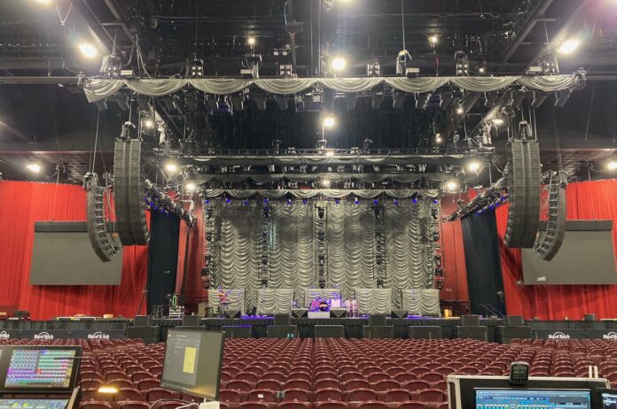 Heart Royal Flush Tour FOH Stage