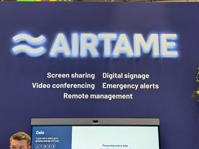 ISE 2026 Airtame stand Airtame at ISE 2026