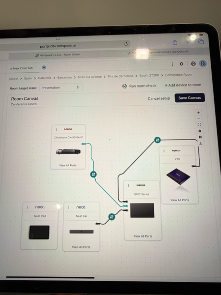 ISE 2026 Netspeak demo