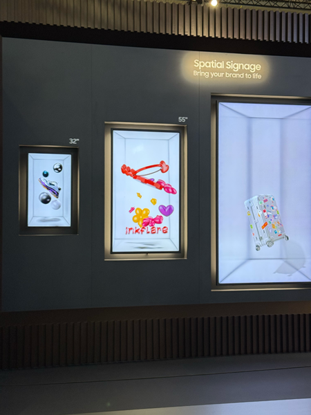 ISE 2026 Samsung spacial signage