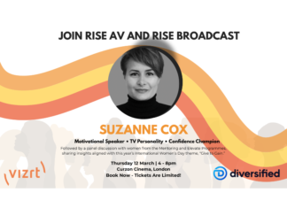 Rise AV and Rise Broadcast unite for International Women’s Day 2026 event in London