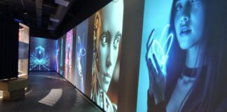 Christie Jazz Series projectors power L-shaped screen at the Building Centre