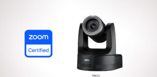 AVer’s TR615 PTZ Camera Achieves Zoom Rooms Certification