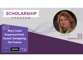 WAVIT Expands 2026 Mary Cook Empowerment Scholarship to Support Women in AV/IT