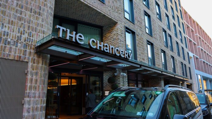The Chancery Hotel entrance