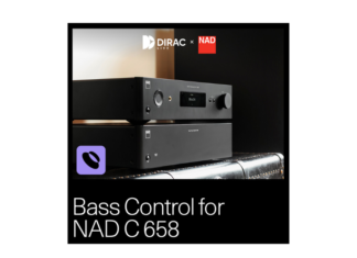 Dirac Expands Dirac Live Bass Control to Select NAD Streaming Amplifiers