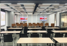 Extron AV Processing, Control, and Room Scheduling Streamline Operations at Highlands Development Center