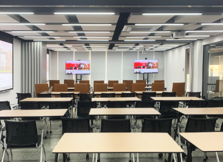 Extron AV Processing, Control, and Room Scheduling Streamline Operations at Highlands Development Center