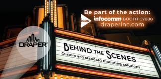Draper Takes You Behind the Scenes Hollywood Style at InfoComm 2026