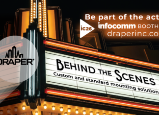 Draper Takes You Behind the Scenes Hollywood Style at InfoComm 2026