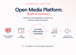 Custom Channels Launches In-Store Open Media Platform at InfoComm 2026, Giving Retailers Full Control of In-Store Media Networks