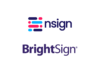 nsign and BrightSign partner to expand deployment options for digital signage networks