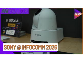 Sony Introduces New 4K PTZ Cameras with Optional AI at InfoComm 2026