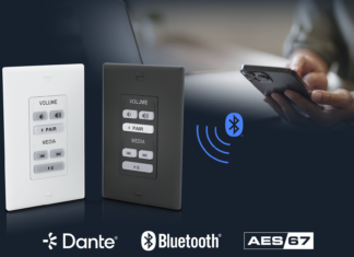 Extron Introduces a New Bluetooth to Dante Interface