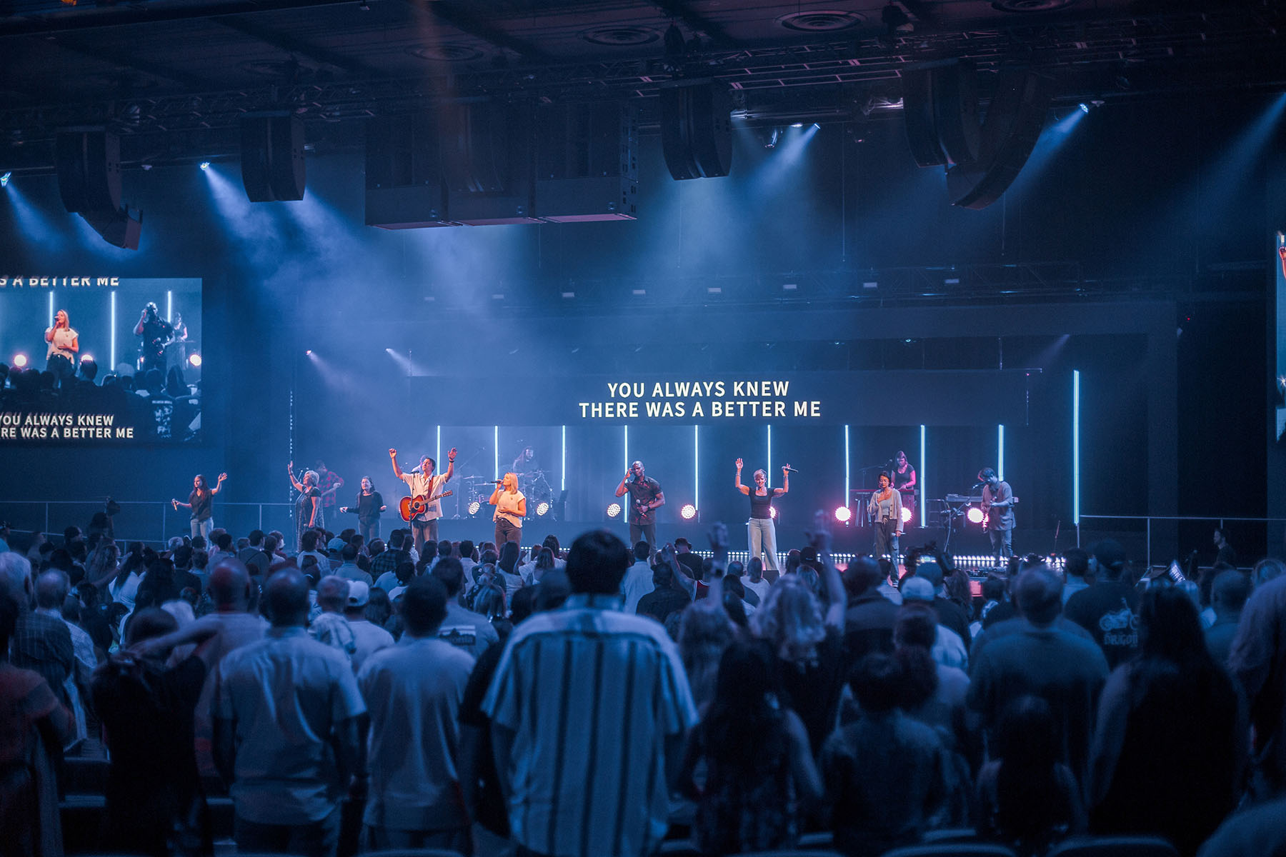 Compact L-Acoustics L2D Brings Immersive L-ISA Sound to Every Seat at Wave Church, Drawing the Congregation Closer