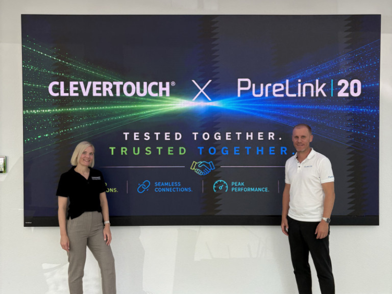 PureLink and Clevertouch Announce Strategic Partnership