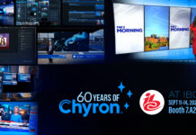 Celebrating 60 Years of Visual Storytelling, Chyron Unveils Newsroom Innovations at IBC 2026