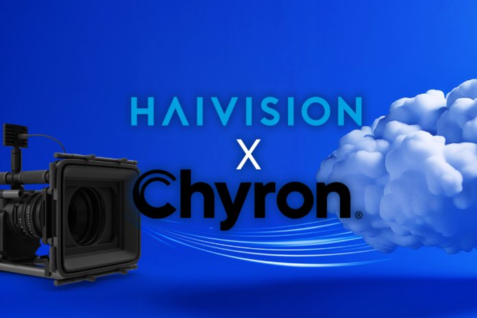 Chyron - Haivision - IBC PR image