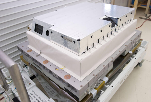 NASA HDEV4 instrument package prior to flight