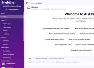BrightSign Control Plus and the Real Cost of Digital Signage Brightsign Control Plus AI Assist