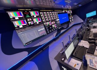 Telefónica equips new TSAmediaHUB monitoring room with 23 m² Alfalite LED wall